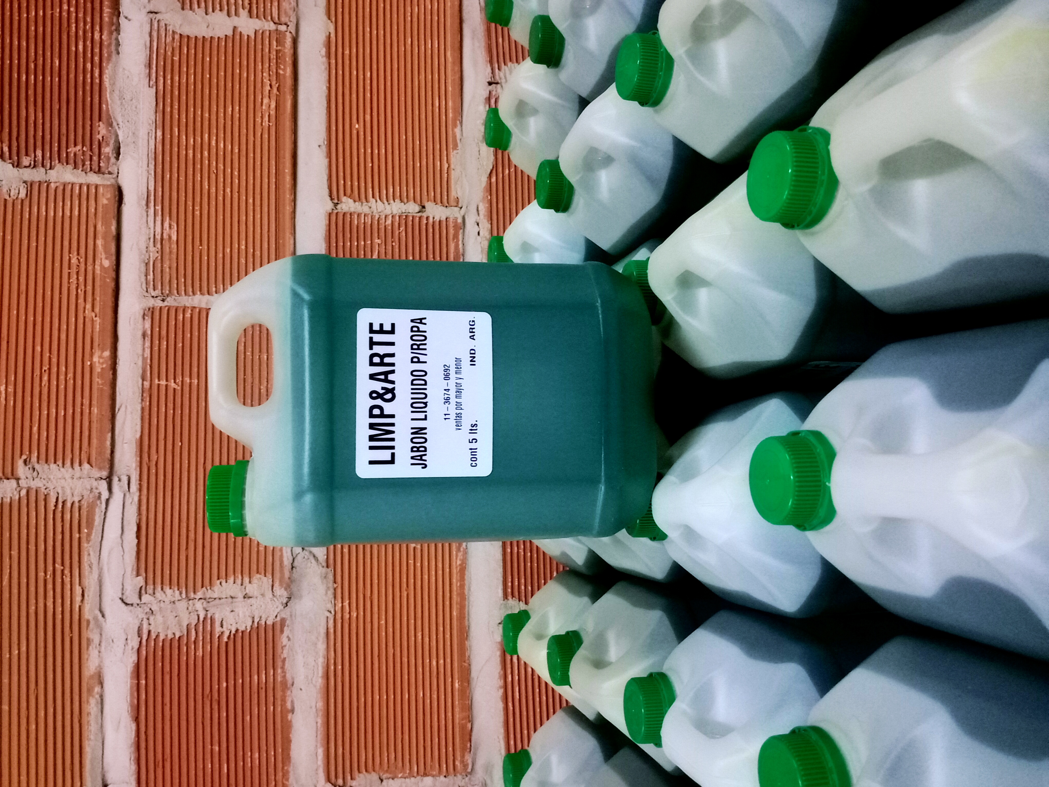 Jabon liquido verde x 5 lts